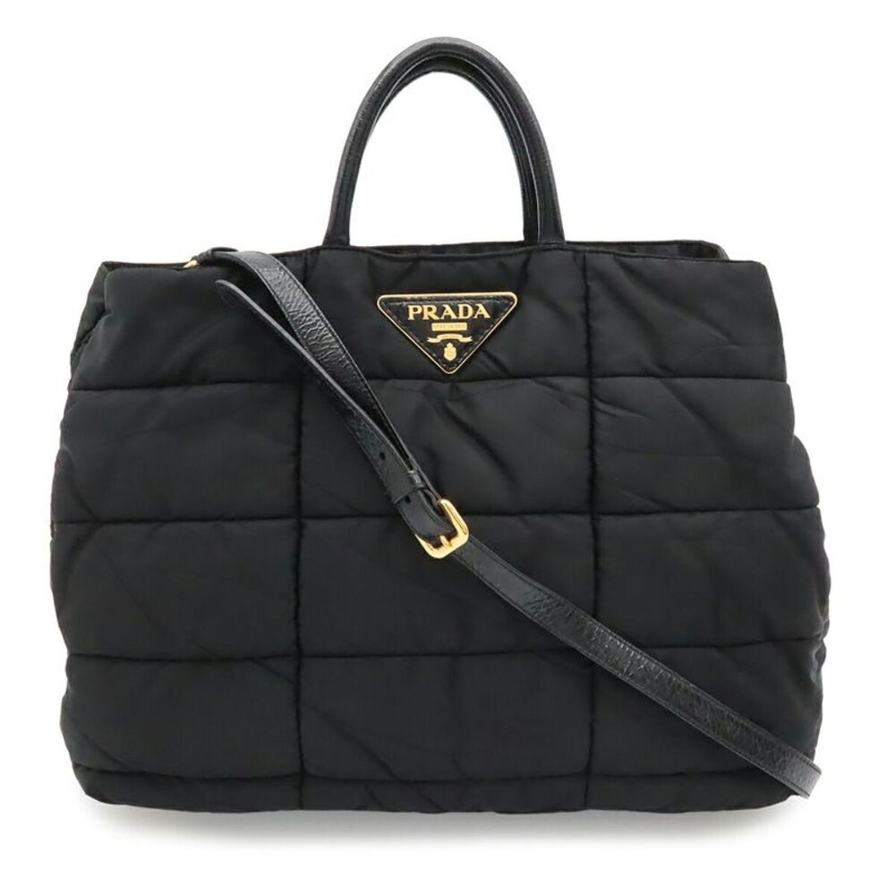 Prada Quilted Nylon Tote